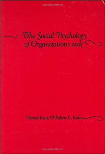 The Social Psychology of Organizations